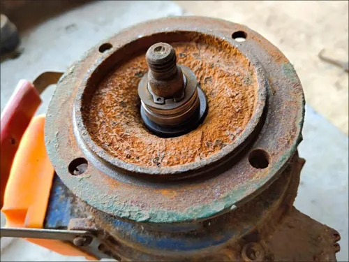 Vista 7 de Othmro Reemplazo mecánico del sello del eje 103-12 para el eje de la bomba Bombas de agua Eje de sellado mecánico Aleación de plástico 2pcs