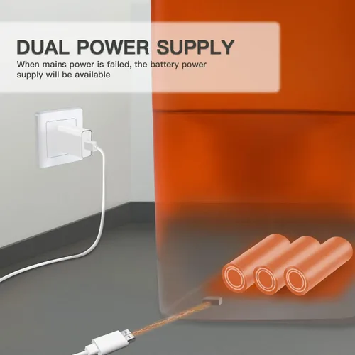 Vista 5 de U.S. Solid Alimentador automático para gatos, comederos para mascotas, dispensador de alimentos, grabadora de voz, batería y alimentación enchufable
