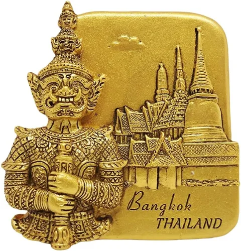 Vista 9 de WitnyStore Tiny Laem Phromthep Cape en Phuket, Tailandia Sudeste de Asia Atracciones turísticas Resina Imán de refrigerador Recuerdo del viajero 3D