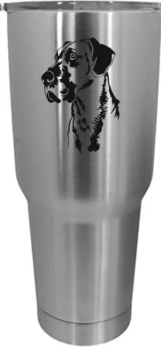 Vista 410 de Cairn Terrier - Vaso grabado con temática de perro, 30 onzas
