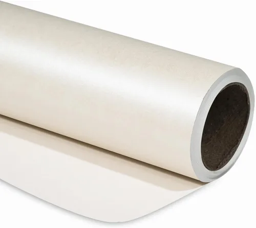 Vista 37 de RUSPEPA Papel de regalo negro mate, color liso perlado, papel lustre perfecto para bodas, cumpleaños, Navidad, baby shower, 17 pulgadas x 32.8 pies