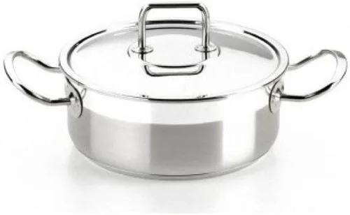 Vista 6 de BRA Cazuela Profesional Con Tapa Acero Inoxidable Profesional 18 Cm