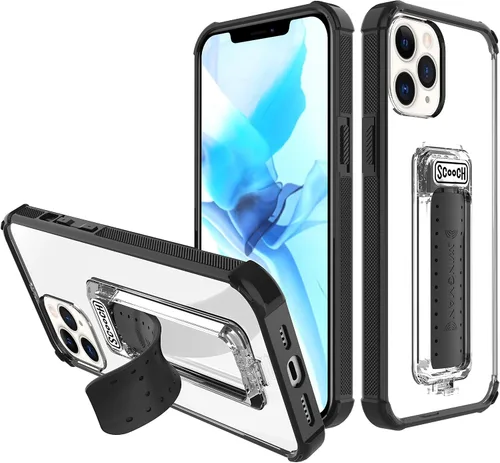 Vista 73 de Scooch Wingman - Funda con soporte de patas para iPhone 11 [Protección contra caídas de 10 pies] [Soporte de dos vías] Cubierta protectora, funciona