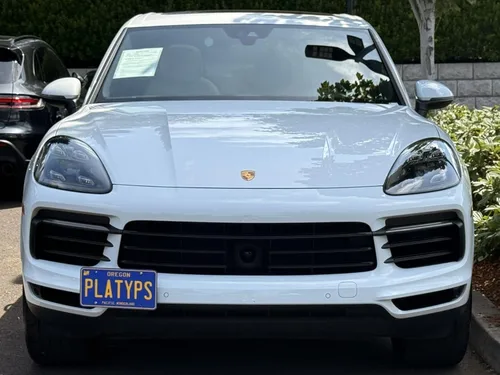 Vista 7 de CravenSpeed Platypus Soporte para placa de matrícula compatible con Porsche Cayenne (modelos base y S) 2024-2025 Sin taladrar Se instala