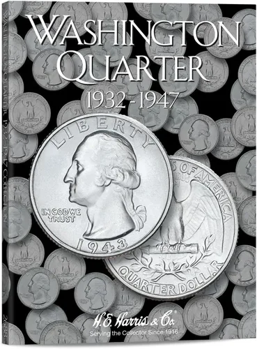 Vista 16 de H.E. Harris & Co. Carpeta de monedas del cuarto del Parque Nacional de Washington de EE. UU. Volumen 2 2016 – 2021 P & D # 2881