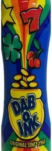 Vista 2 de Dab-O-Ink Una docena de 4 oz Blue Bingo Dauber