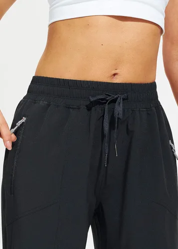 Vista 3 de Libin Women's Lightweight Joggers Quick Dry Hiking Running Pants Athletic Workout Track Casual with Zipper Pockets