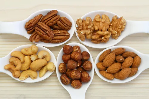 Vista 2 de Nueces mixtas de lujo crudas naturales sin sal (sin cáscara) – Compara con almendras orgánicas, nueces, anacardos, avellanas y nueces de Farm Fresh