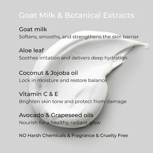 Vista 3 de ZOE Crema facial Radiance - Crema hidratante facial para una piel brillante - Extractos botánicos y vitaminas y leche de cabra - Hidratante