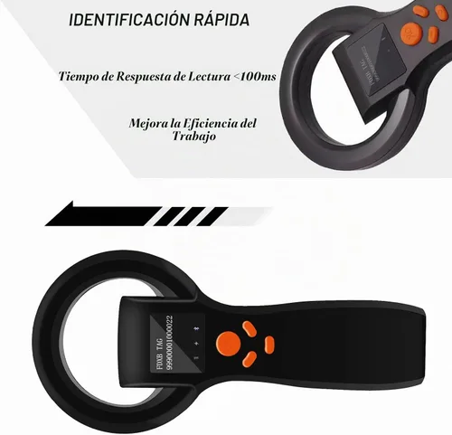 Vista 5 de Almacenamiento de datos universal FDX-A/FDX-B/HDX 16000 del escáner del microchip de Smoostart Function Menu - More Adjustable Functions, 8cm Max