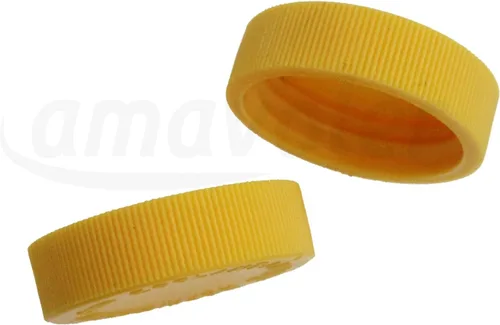 Vista 5 de 21712-79900 Depósito de depósito de desbordamiento de refrigerante de motor Tapa negra compatible con Nissan Infiniti. Amarillo (1 unidad)