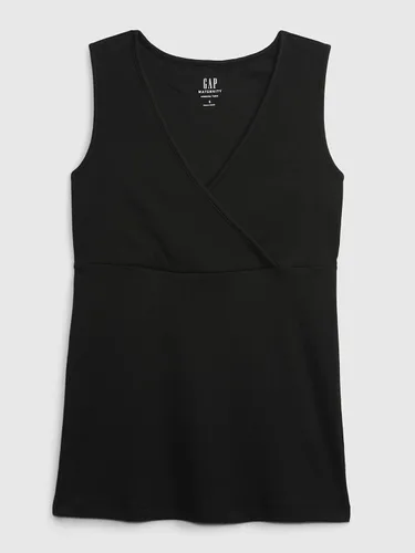 Vista 3 de GAP Women's Maternity Cotton Nursing Tank