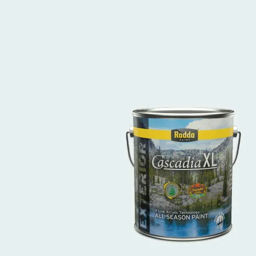 Vista 83 de Rodda Paint CASCADIA XL Pintura e imprimación satinada exterior en uno, cuarto de galón, Aquafir