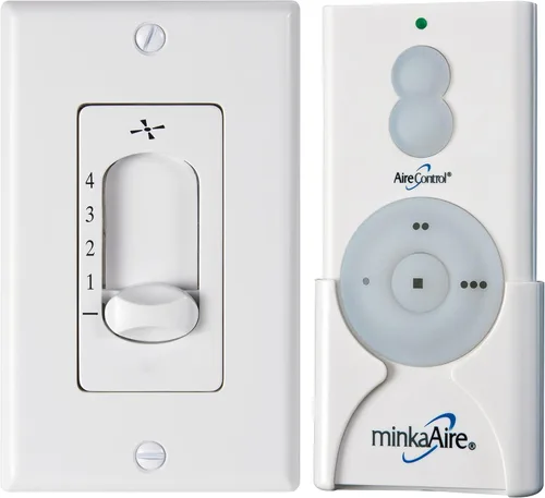 Vista 5 de Minka-Aire F524-CL Roto Ventilador de techo de 52 pulgadas 3 aspas con control remoto adicional en acabado carbón..