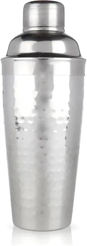 Vista 10 de Viski Admiral - Coctelera para cócteles fríos, Margarita, Whisky Sour, vaso de cristal cortado con tapa de acero inoxidable y colador, elegante
