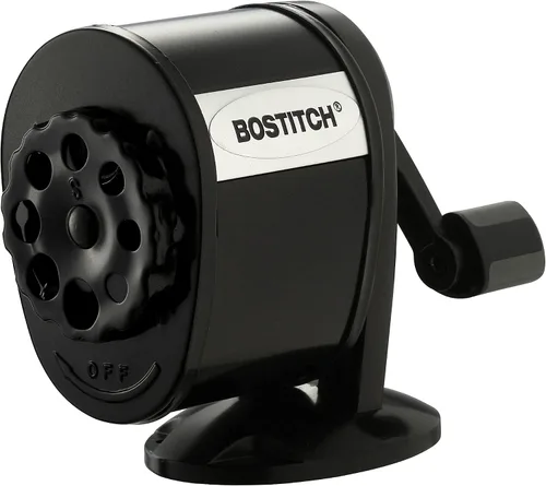 Vista 9 de Bostitch Sacapuntas manual de metal, plateado (MPS1-CH)