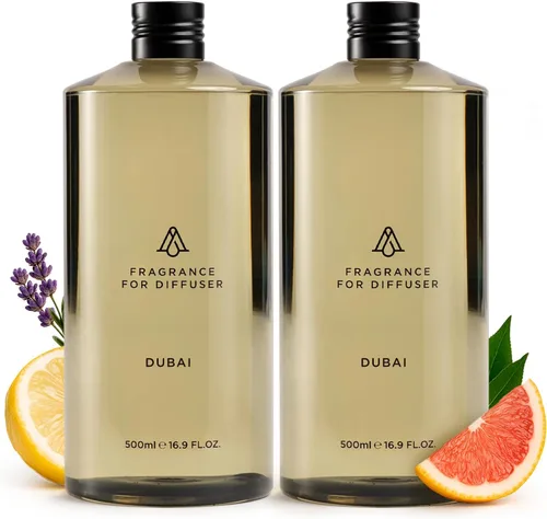 Vista 7 de AromaPlan Hotel, Aromas de Lujo para el Hogar, Capri 5.07 Fl Oz (150ml) Fragancia para Difusor de Aire Frío y Sin Agua Aroma de Lujo