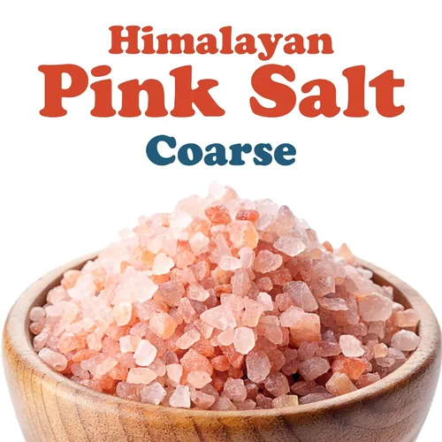 Vista 4 de Sal rosa del Himalaya, 8 onzas, grano grueso, sin aditivos, sin conservantes, vegano, kosher, a granel. Cristales gourmet puros. Embalado