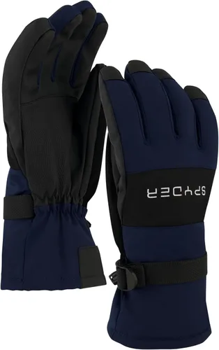 Vista 3 de Spyder Guantes de esquí de invierno aislados para hombre
