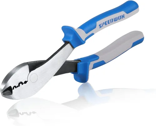 Vista 8 de SPEEDWOX Herramienta de prensado de corte de alambre Alicates eléctricos Alicates Crimper Cutter Alicates de crimpado de terminales eléctricos