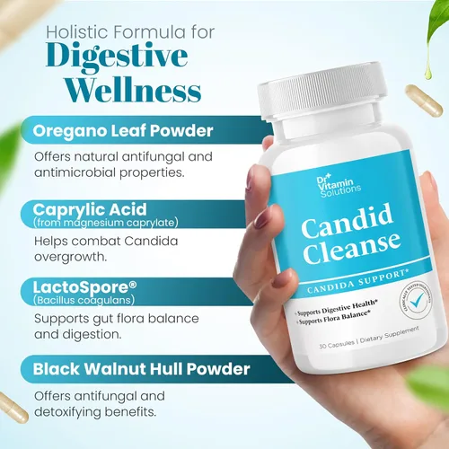 Vista 2 de Dr Vitamin G-Arouse Enhancer for Female Potenciador de libido femenino para aumentar la energía, 60 cápsulas y ácido caprílico y lactoesporas