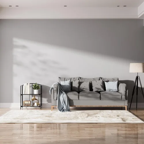 Vista 6 de Crofy - Estantería plegable sin montaje para sala de estar, estantería plegable de 2 niveles en color negro para oficina en casa, organizador
