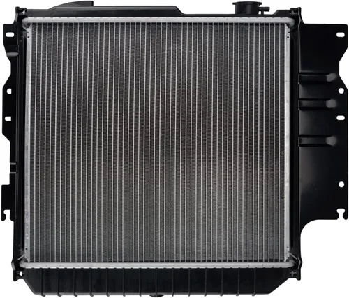 Vista 20 de KAX Radiador, CU1552 Estilo OE Radiador de núcleo de aluminio de montaje por pernos de repuesto Ram1500 1994-1998, Ram2500 1994-1997, Ram3500