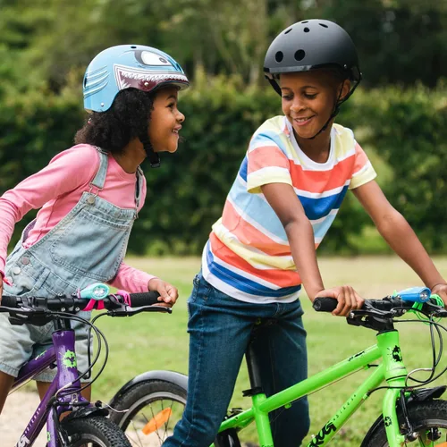 Vista 9 de Hornit Mini bocina de bicicleta y scooter con faros para niños