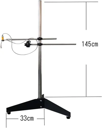 Vista 6 de DNYSYSJ Soporte de impresora de inyección de tinta,Ajuste de mano de 360°, Soporte universal para impresora,Impresora de inyección de tinta de mano