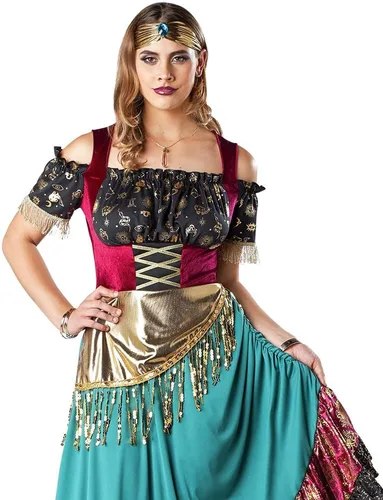 Vista 9 de Seasons Disfraz de gitana Starlight para mujer