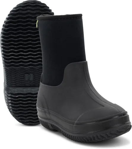 Vista 5 de Western Chief Botas de Neopreno Freestyle para Exteriores para Niños, Ligeras, Aptas para Niños y Niñas, Botas Impermeables para Lluvia, Barro Negro