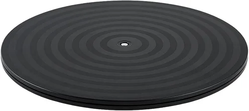 Vista 8 de Soporte giratorio resistente de 8 pulgadas, Lazy Susan con rodamientos de bolas de acero para base de modelo/plantas giratorias/monitor de soporte