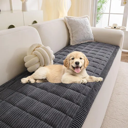 Vista 12 de MYSKY HOME Funda de Sofá para Perros Lavable, Fundas de Sofá para Perros, Funda Protectora de Sofá Antideslizante Lavable Alfombrilla para Perros