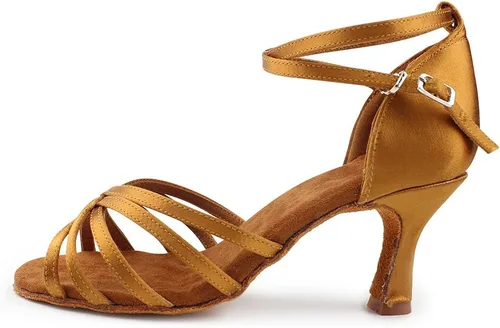 Vista 6 de Zapatos de baile latino para mujer, zapatos de baile de salón de baile de jazz