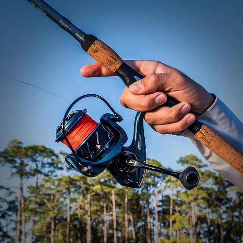 Vista 2 de KastKing MegaJaws Elite Spinning Fishing Reel - 6.2:1/5.2:1 Gear Ratio Fishing Reel, 39.5Lbs Max Drag, Ultra Lightweight & Powerful, 10+1 Stainless