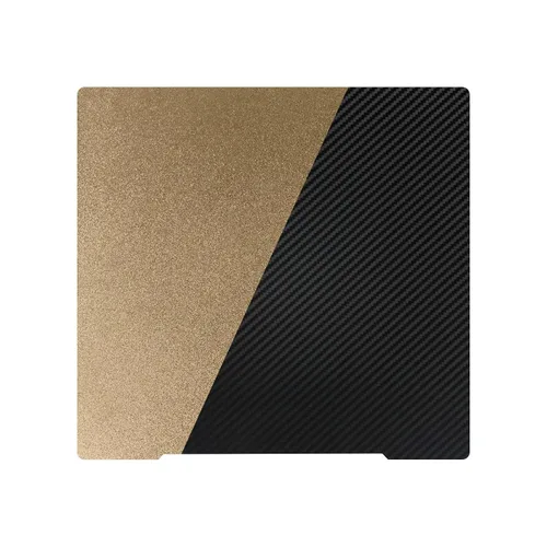 Vista 10 de IdeaFormer - Hoja de acero con resorte PEI texturizado de doble cara para Prusa i3 MK2 MK2.5 MK3 MK3S MK4, placa de construcción PEI flexible