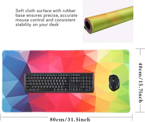 Vista 2 de XXL tapete para mouse tamaño extra grande. 80x40 Fangkuai