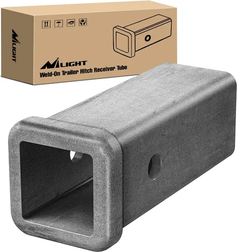 Vista 21 de Nilight Adaptador extensor de receptor de enganche de remolque, reductor de adaptador de enganche de 1-1/4 a 2 pulgadas, convertidor de manguito
