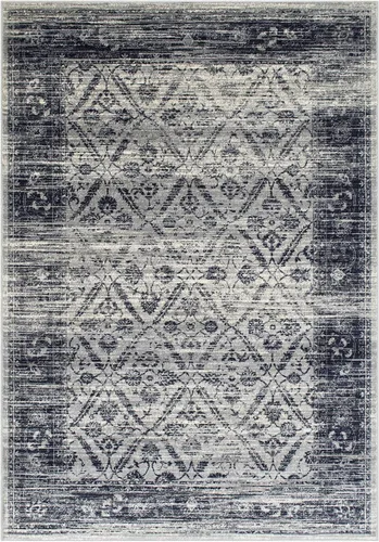 Vista 3 de Allstar - Alfombra decorativa moderna de 5 x 7 pulgadas, color atardecer (7' 0" x 4' 11")