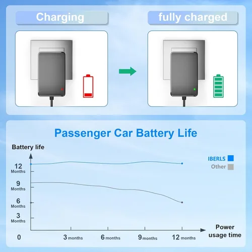Vista 2 de Cargador de 24 V para niños, cargador de batería de 24 voltios para vehículos eléctricos de 24 V, SUV, Jeep, ATV, Quad, juguetes eléctricos