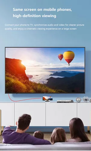 Vista 7 de Cable USB-C a HDMI de 6.6 pies para Nintendo Switch NS/OLED, reemplaza la estación de acoplamiento Switch con puerto PD de 100 W
