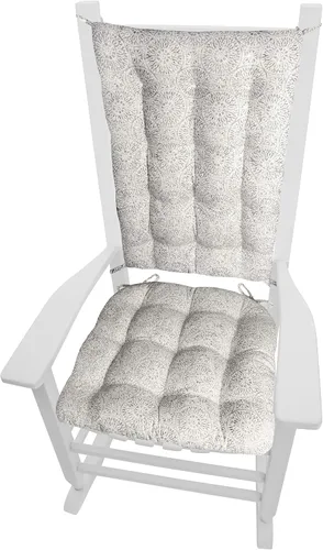 Vista 10 de Barnett Home Decor Madrid Cojines Naturales para Mecedora - Almohadilla de Asiento de Mecedora Rellena de Espuma de Látex 16.5 x 18 pulgadas y Cojín