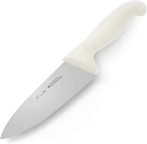 Vista 24 de CURTA Cuchillo de chef de grado comercial de 6 pulgadas, certificado NSF, ergonómico, mango negro antideslizante, hoja forjada de acero inoxidable