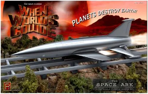 Vista 2 de Pegasus Hobbies 9011 1/350 Space Ark When Worlds Collide