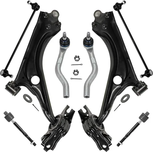 Vista 276 de Detroit Axle - Kit de brazos de control de extremo de 8 piezas para Toyota 2001-2003 Highlander 2002-2003 Camry Lexus ES300, 2 conjuntos de brazos