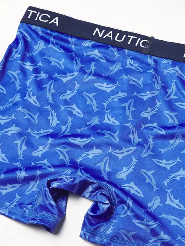 Vista 2 de Nautica Paquete de 4 calzoncillos tipo bóxer micro para hombre