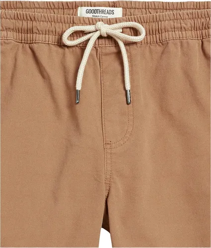 Vista 4 de Goodthreads Pantalones cortos de lona elástica para hombre de ajuste ajustado de 7 pulgadas