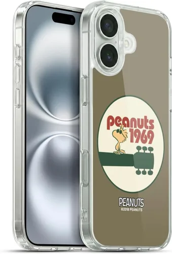 Vista 131 de Head Case Designs Funda de gel suave con licencia oficial de Peanuts Freak Flag Fly Woodstock 50th compatible con Apple iPhone 7 Plus/iPhone 8 Plus