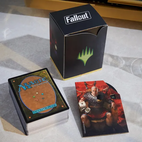Vista 5 de Magic: The Gathering Fallout Commander Deck Bundle – Incluye todos los 4 mazos (1 Hail Caesar, 1 Scrappy Survivors, 1 Science!, y 1 Mutant Menace)