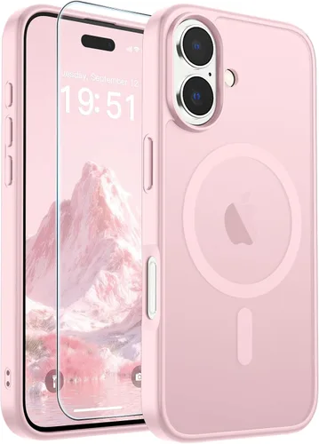 Vista 290 de SUPFINE Funda magnética para iPhone SE 2022 (3ª)/2020 (2ª), iPhone 8 (compatible con MagSafe) (protección contra caídas de grado militar), funda